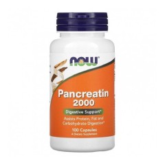 NOW Pancreatin 10x - 200mg 100 caps