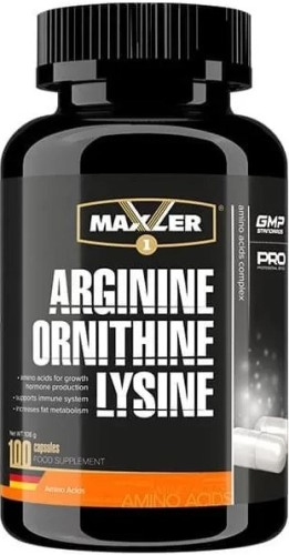 Maxler arginine ornithine lysine 100caps