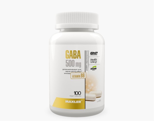 Maxler Gaba 100 caps 500 mg