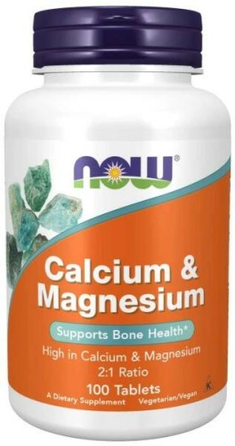 NOW Calcium Magnesium 100tabs