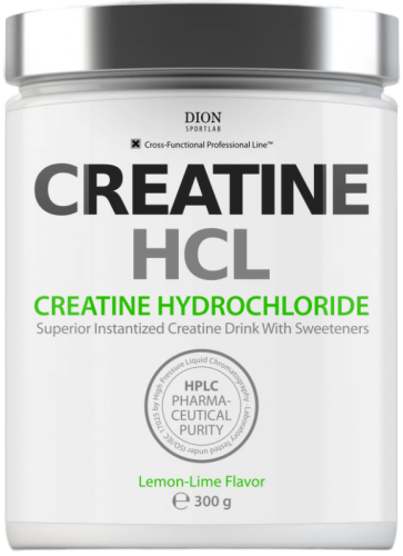 DION SportLab Creatine HCL 300g lemon